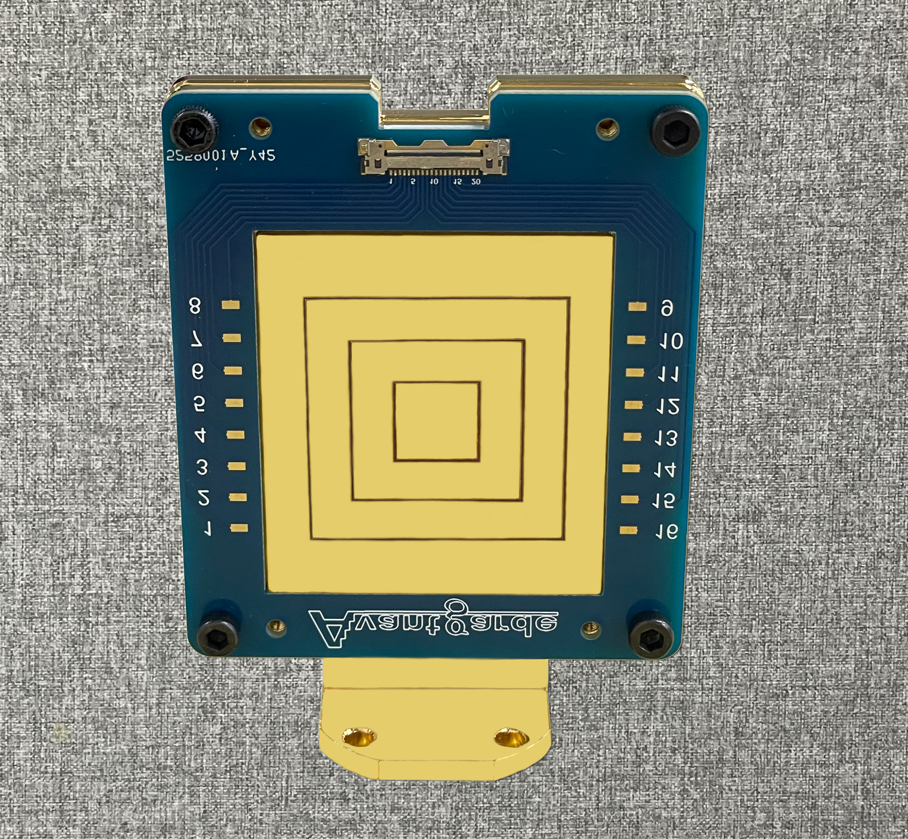 Multi-electrode electrical sample holder